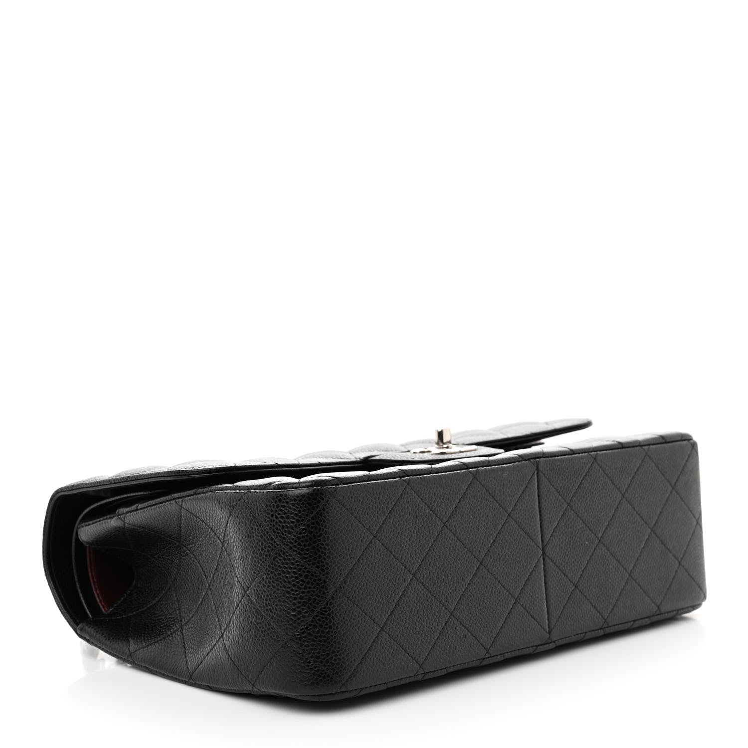 Chanel Caviar Quilted Jumbo Double Flap Black 4 of 10