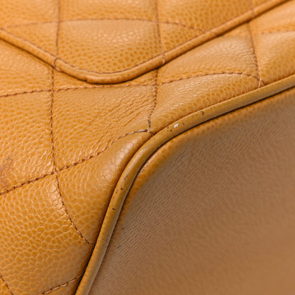 Chanel Caviar Quilted Medallion Tote Beige 9 of 13