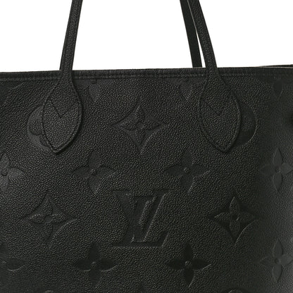 Louis Vuitton Empreinte Monogram Giant Neverfull MM Black 7 of 10
