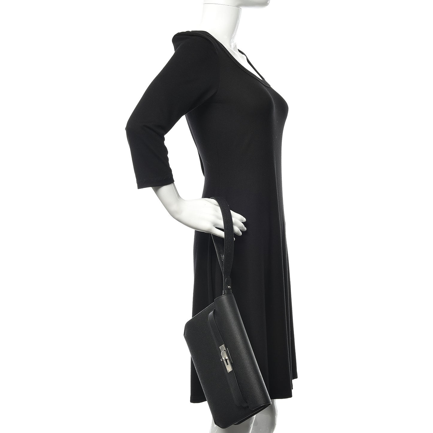 Epsom Kelly Depeches 25 Pouch Black