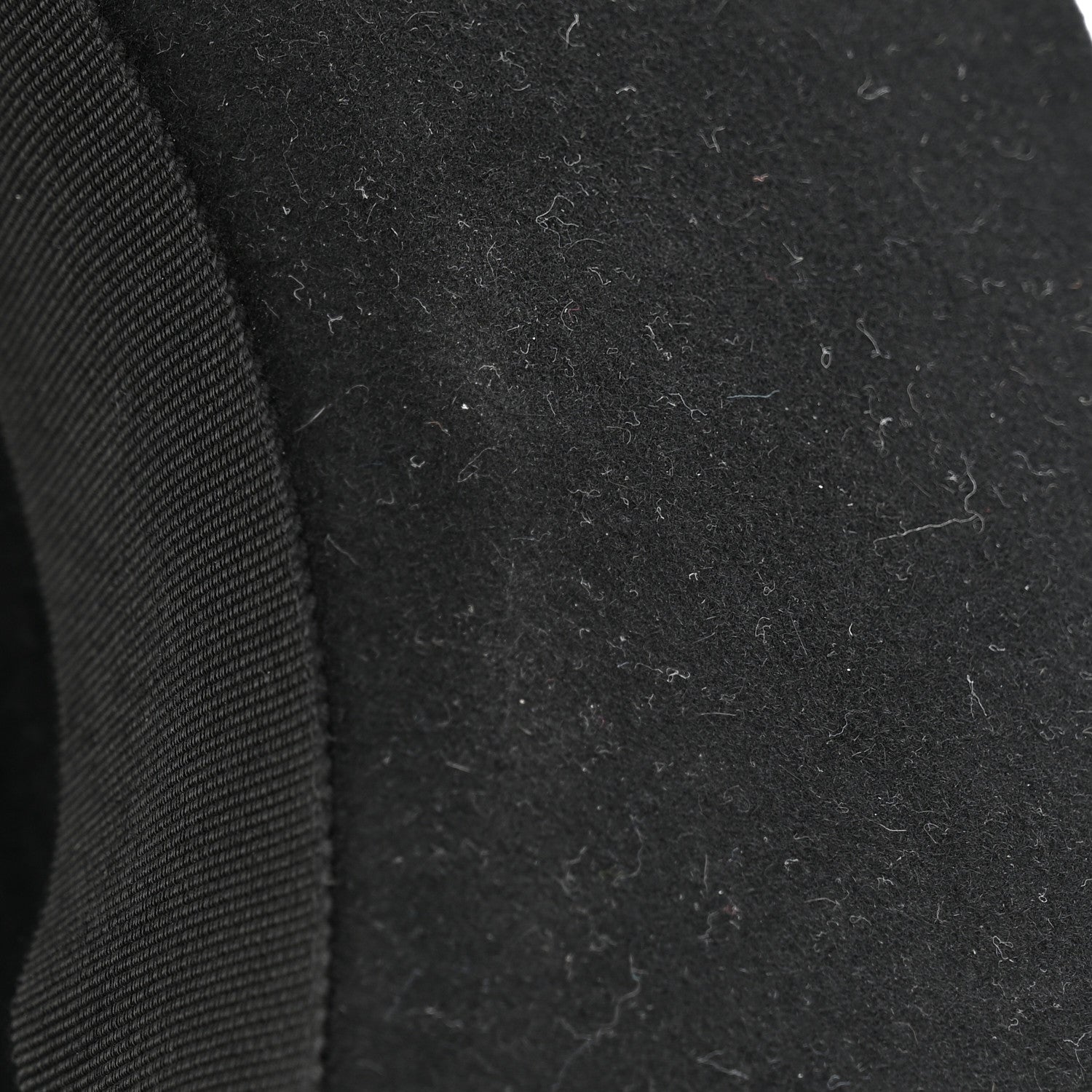 Hermes Rabbit Felt Hampton Hat 57 Black 9 of 10