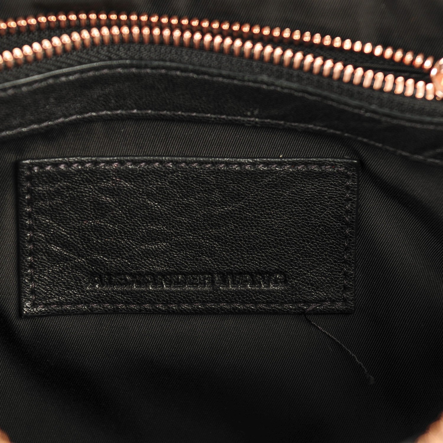 Alexander Wang Pebbled Lambskin Rockie Black Rose Gold Hardware 6 of 8