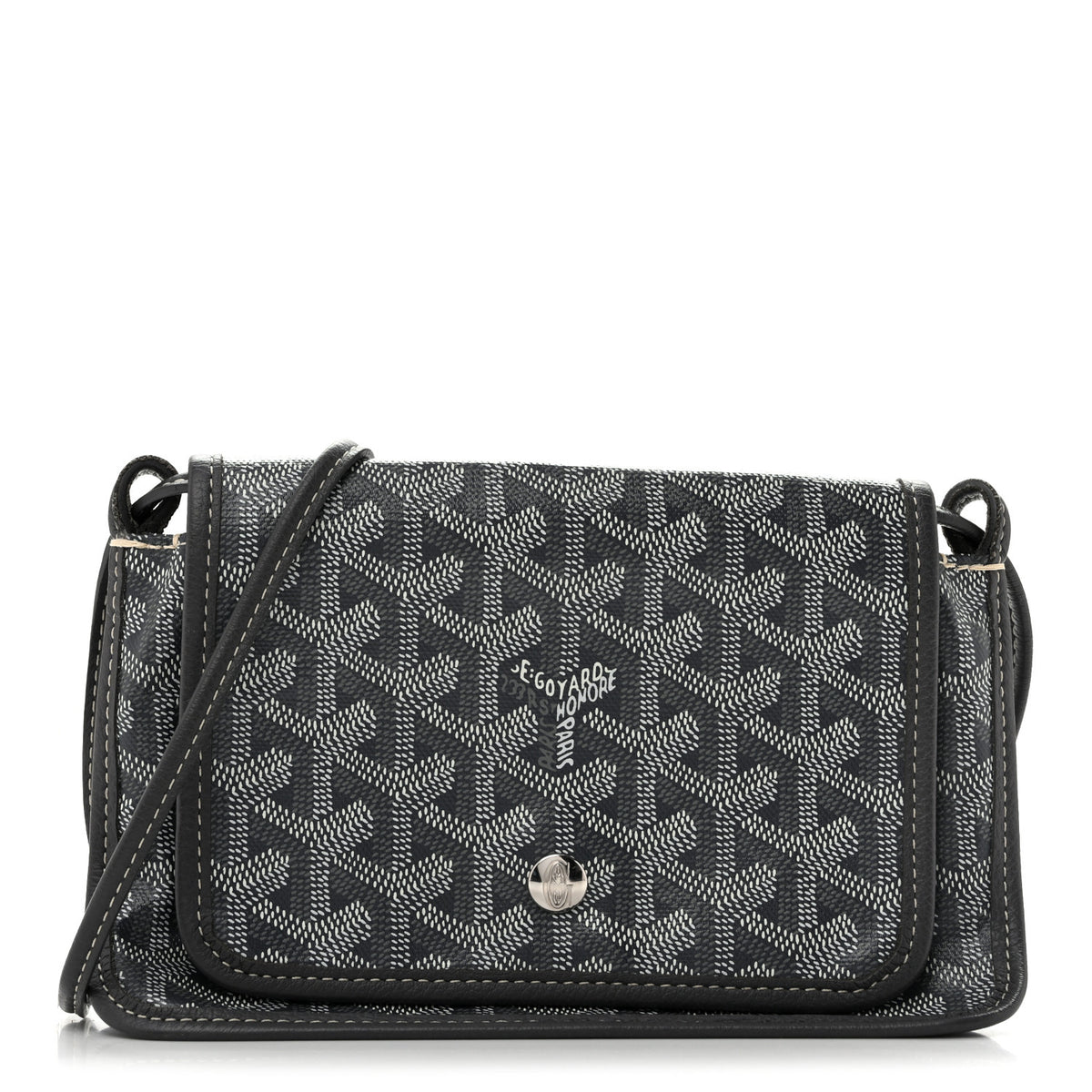 Goyard Goyardine Plumet Wallet Clutch Grey 1 of 12