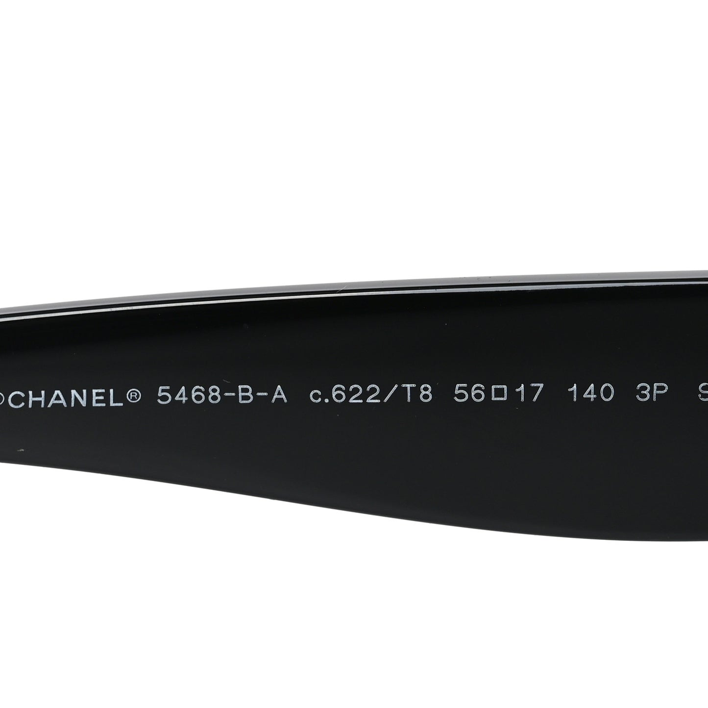 Acetate Polarized CC Sunglasses 5468-B-A Black