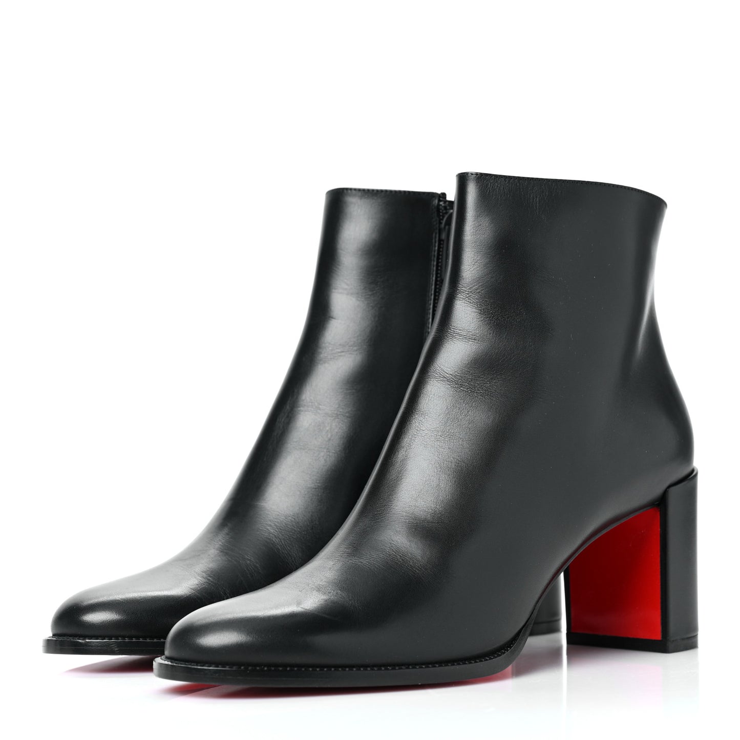 Calfskin Adoxa 70 Ankle Boots 39 Black