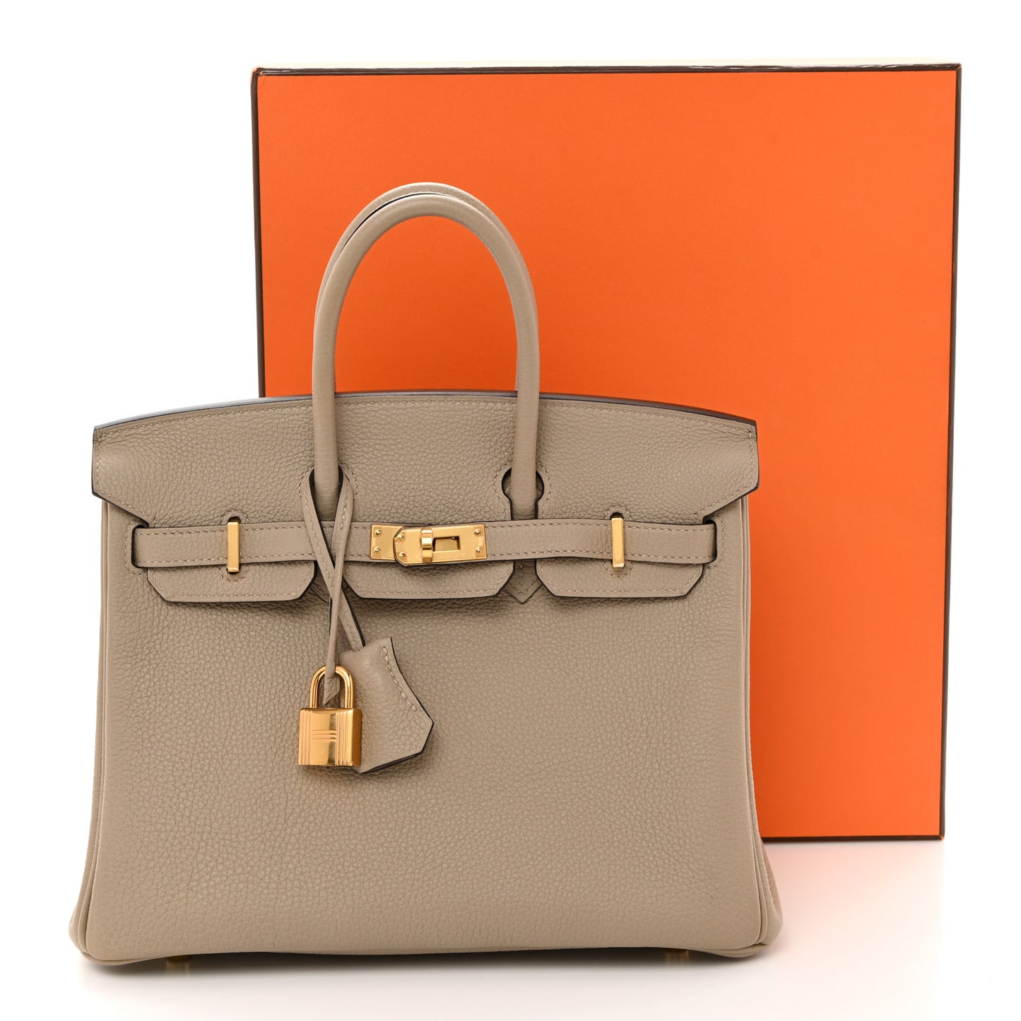 Togo Birkin 25 Gris Tourterelle