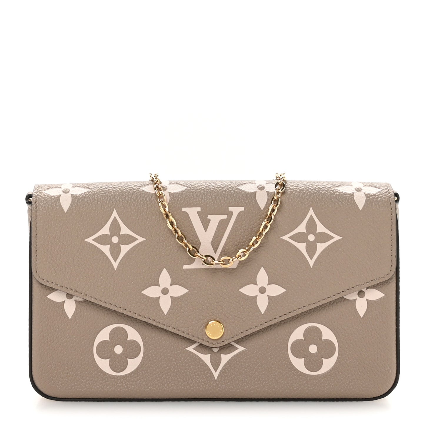 Empreinte Monogram Giant Felicie Pochette Tourterelle Creme