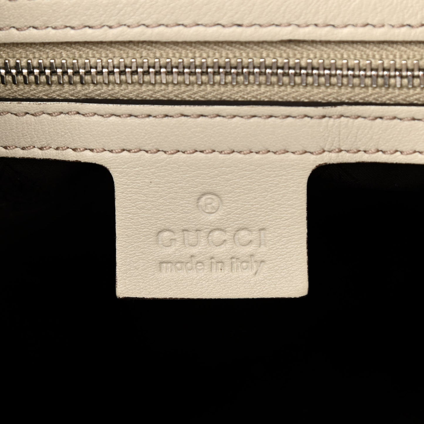 Guccissima Large GG Twins Hobo Off White