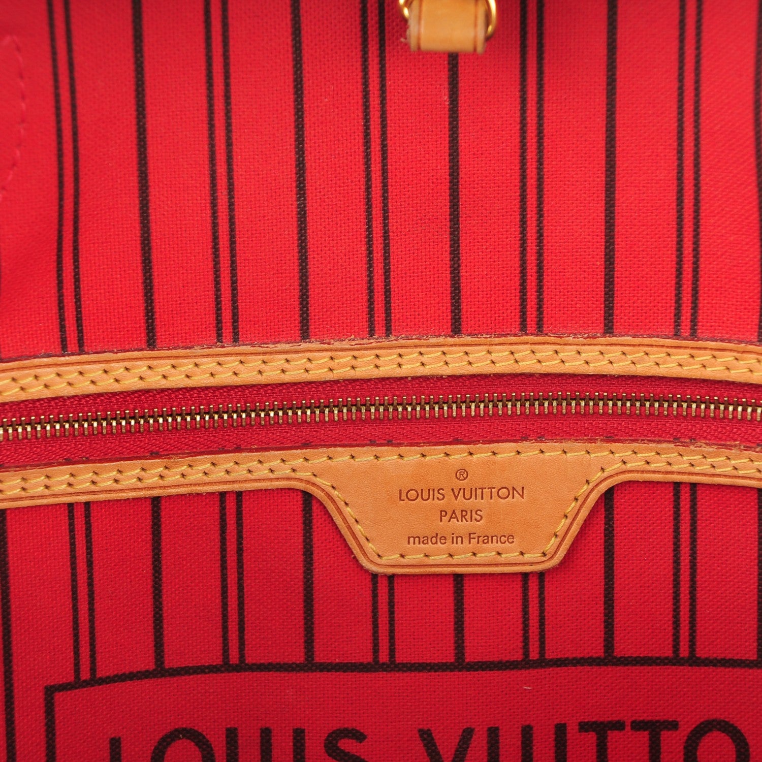 Louis Vuitton Monogram Neo Neverfull MM Cherry 7 of 8