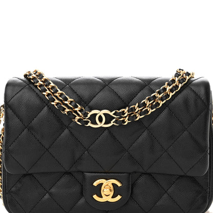 Chanel Caviar Quilted Mini CC You Flap Black 8 of 11