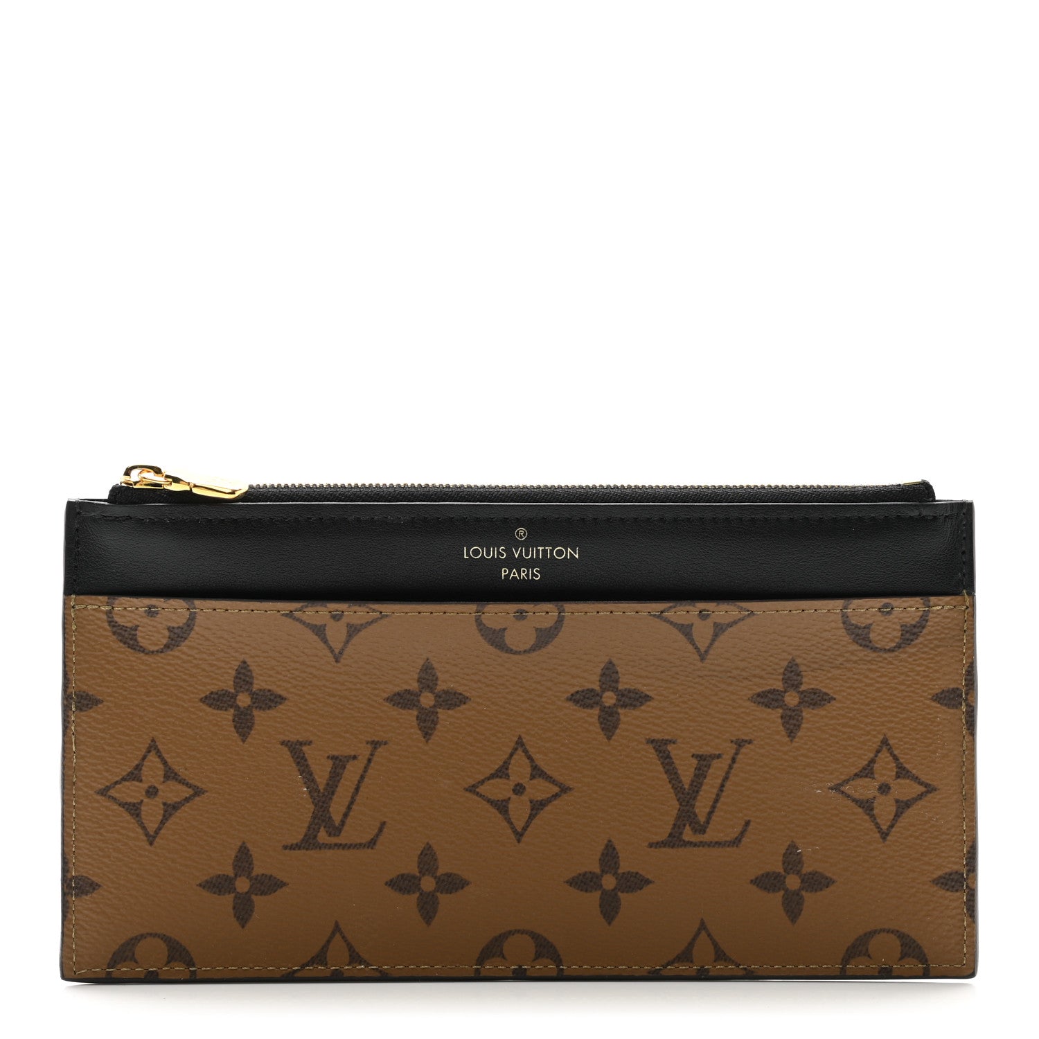 Louis Vuitton Reverse Monogram Slim Purse 1 of 9