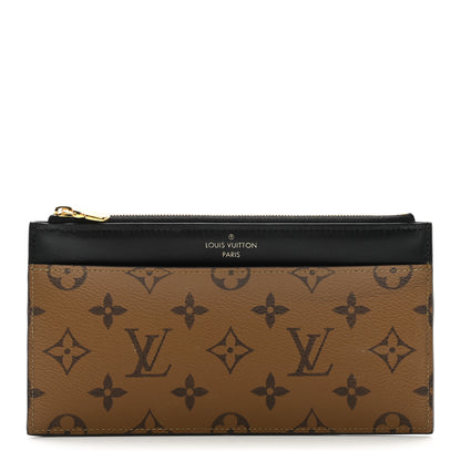 Louis Vuitton Reverse Monogram Slim Purse 1 of 9