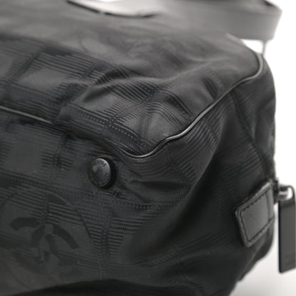 Chanel Nylon Travel Bowler Black 11 of 17
