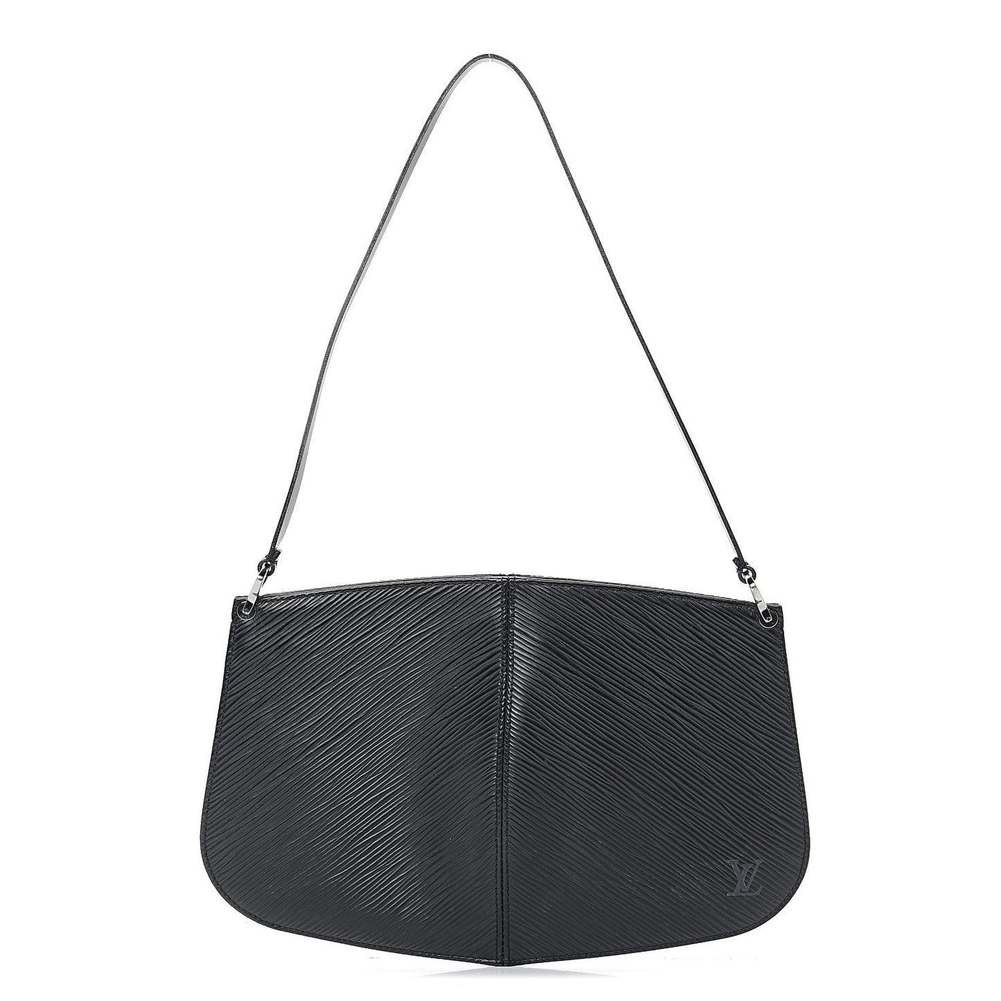 Epi Demi Lune Pochette Black