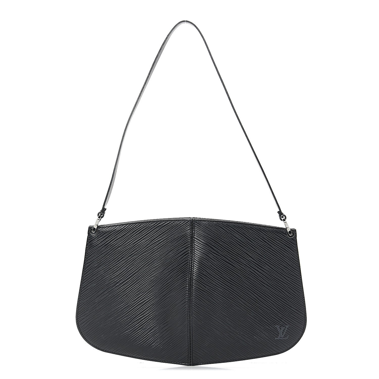 Louis Vuitton Epi Demi Lune Pochette Black 1 of 10