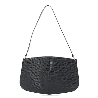 Louis Vuitton Epi Demi Lune Pochette Black 1 of 10