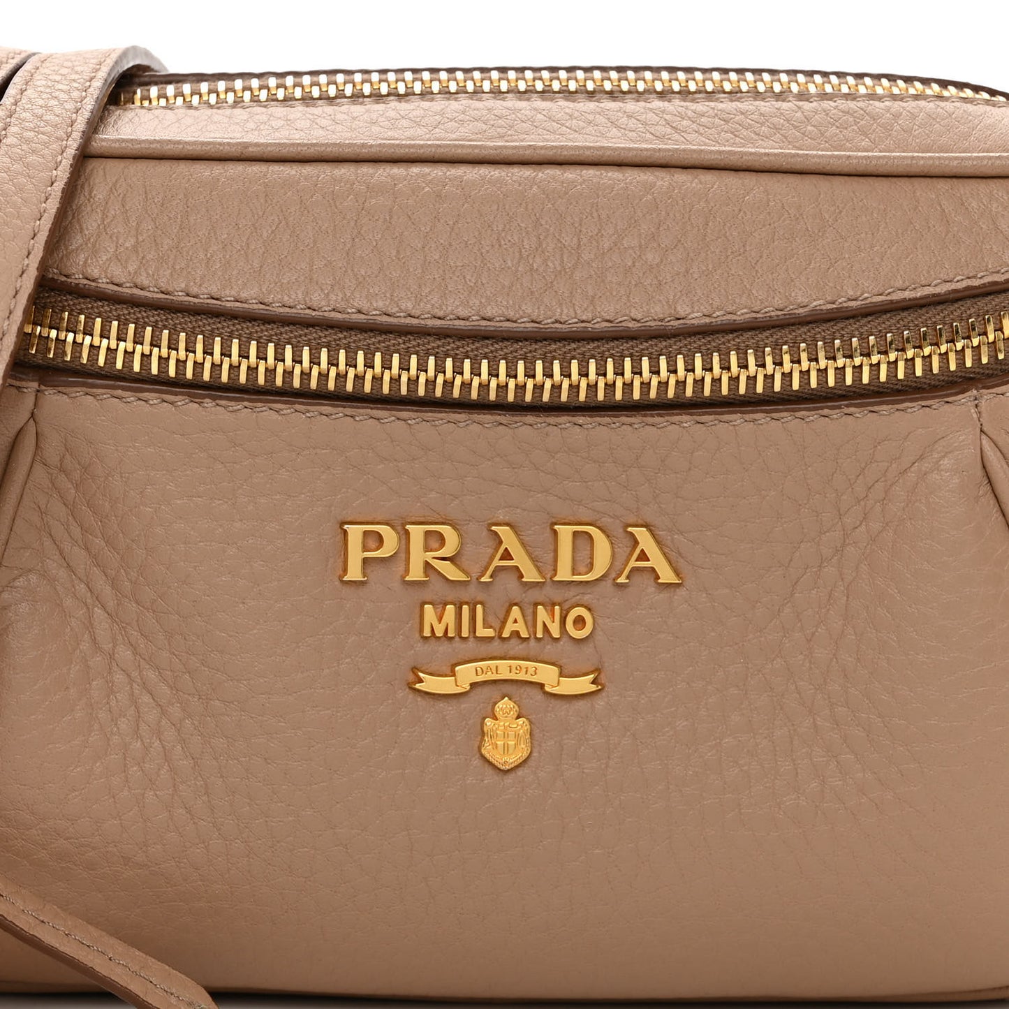 Vitello Daino Belt Bag Cammeo