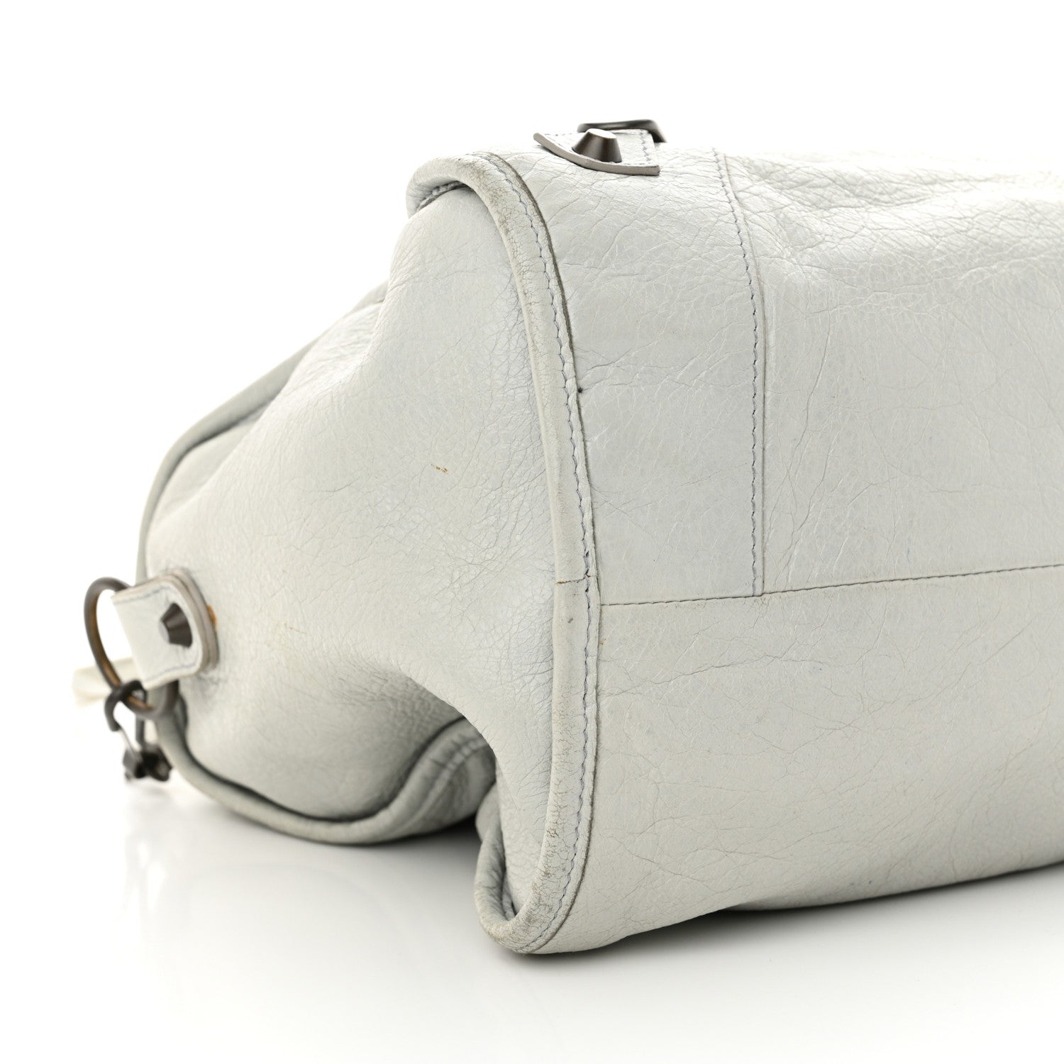 Balenciaga Agneau Classic Hardware Maxi Twiggy Gris Glace 9 of 18