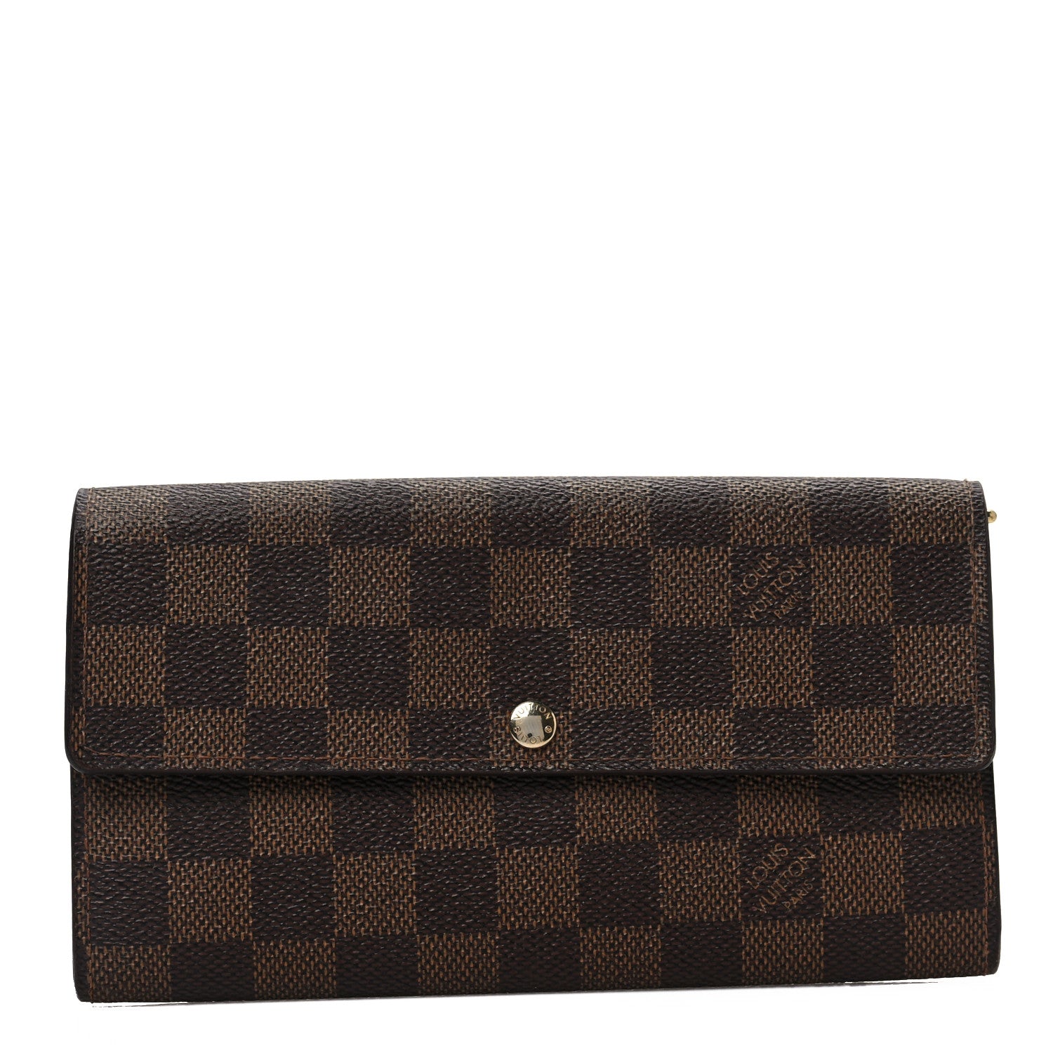 Louis Vuitton Damier Ebene Sarah Wallet 1 of 7