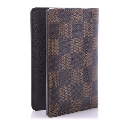 Louis Vuitton Damier Ebene Pocket Organizer NM 3 of 8