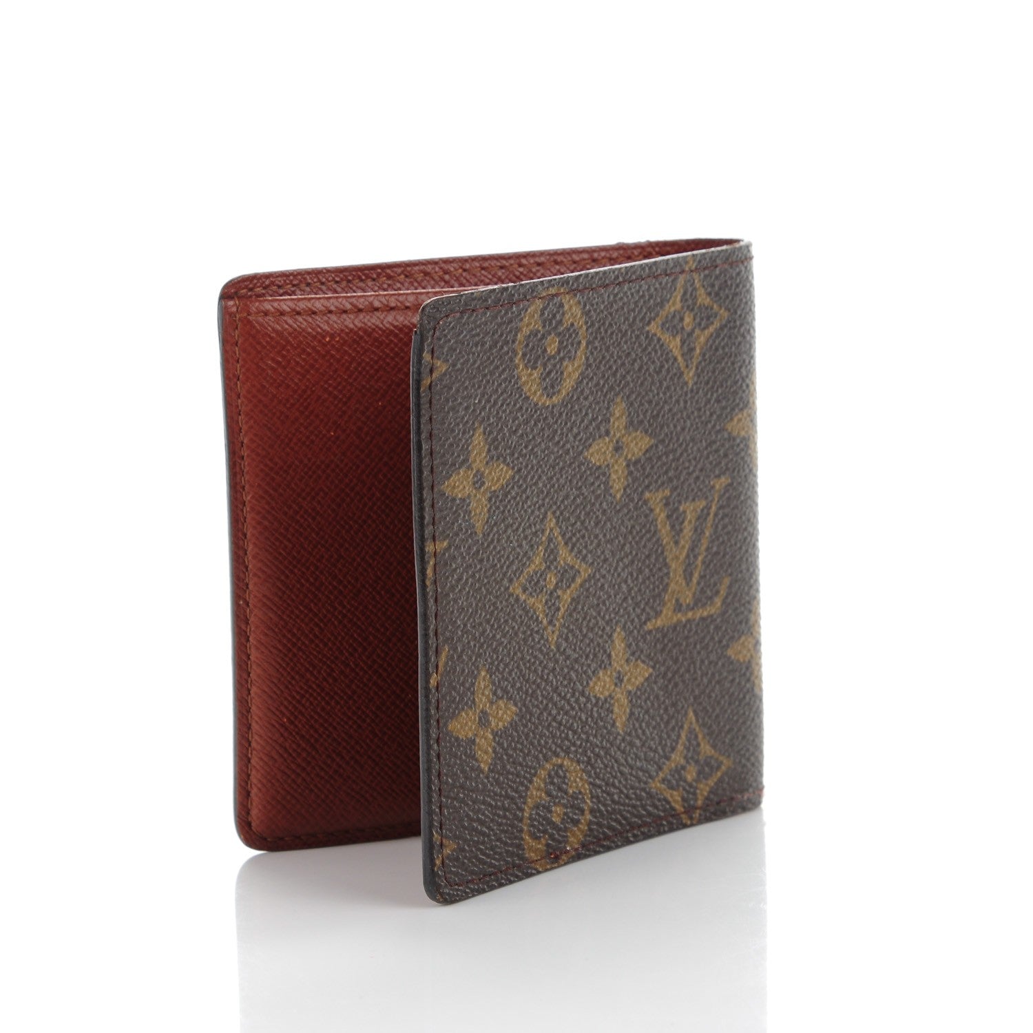 Louis Vuitton Monogram Billfold Wallet 6 Credit Card Slots 3 of 8