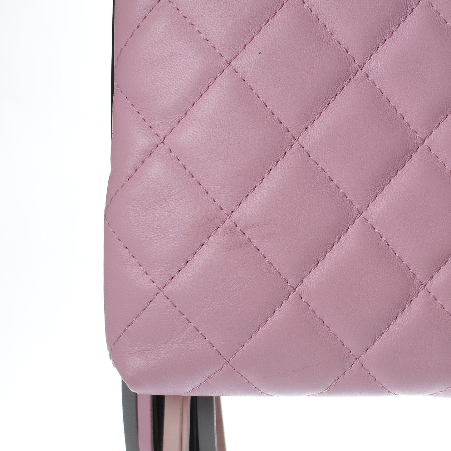 Lambskin Patchwork Medium Cosmetic Case Multicolor