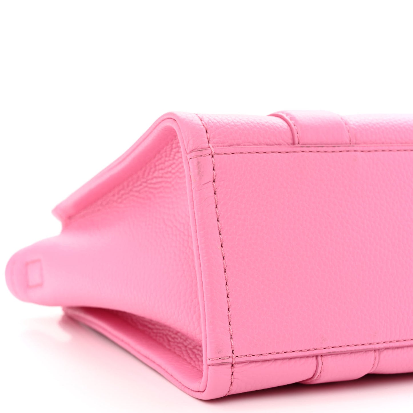 Grained Calfskin Small The Tote Bag Candy Pink