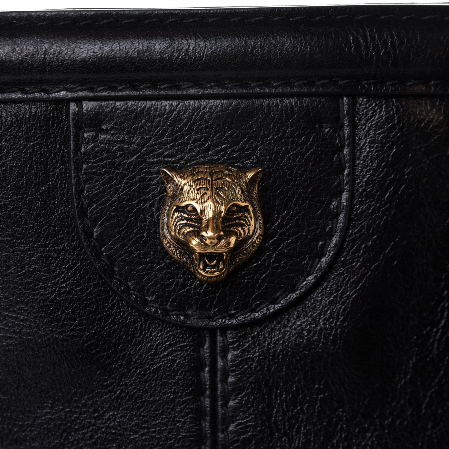 Gucci Calfskin Large Re(Belle) Top Handle Bag Black 9 of 13