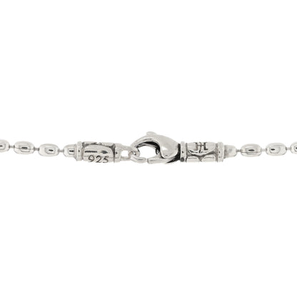 John Hardy Sterling Silver Kali Dot Bead Station Long Necklace 3 of 3
