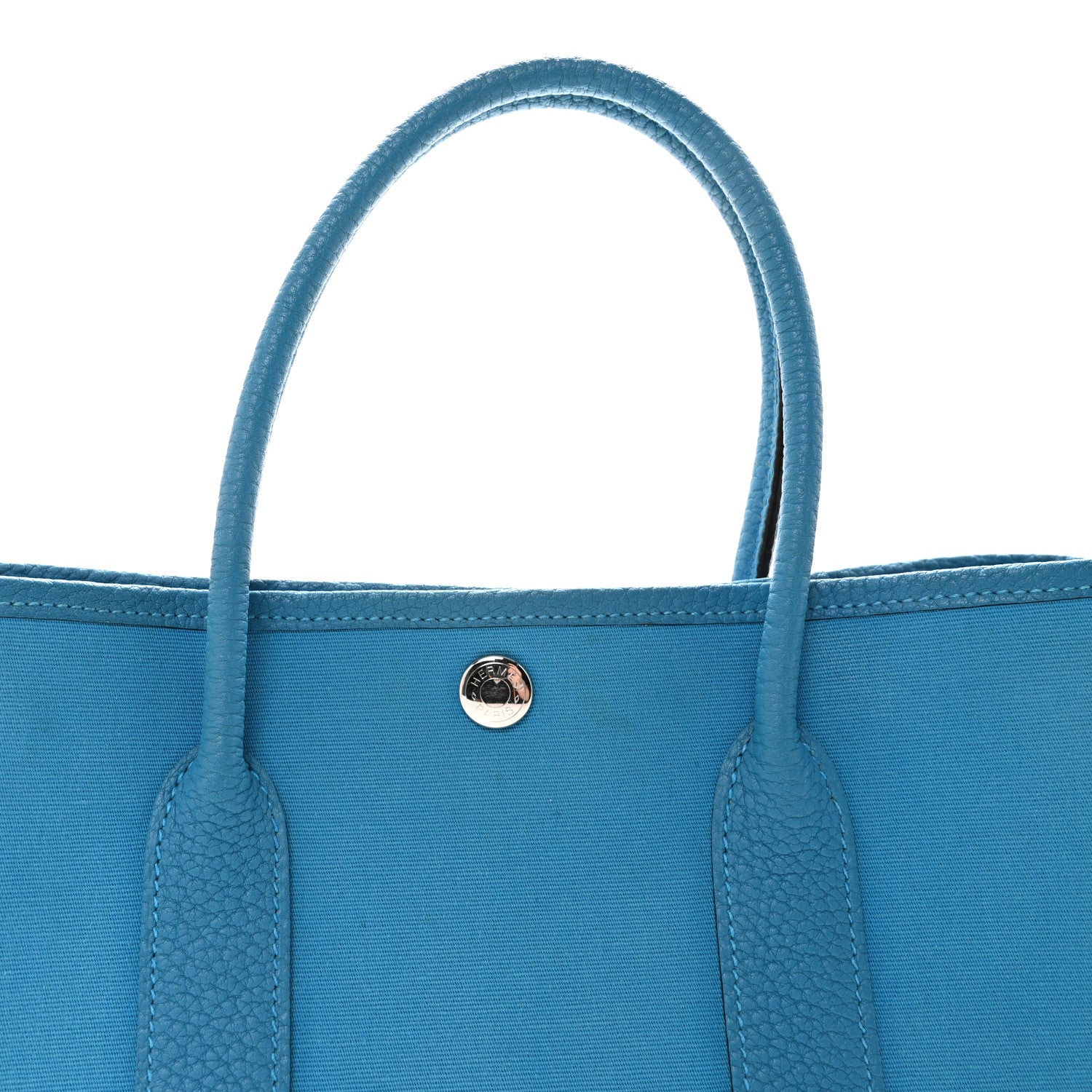 Hermes Toile Officer Negonda Verso Garden Party 30 TPM Bleu Zanzibar Rubis 8 of 10