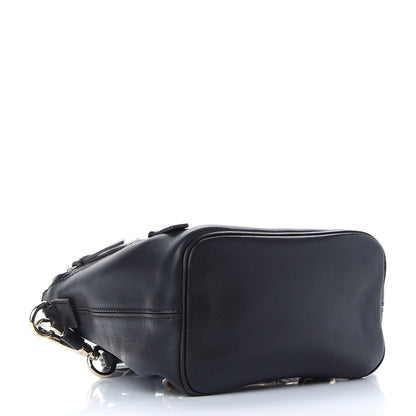 Chloe Suede Calfskin Mini Faye Backpack Black 3 of 9