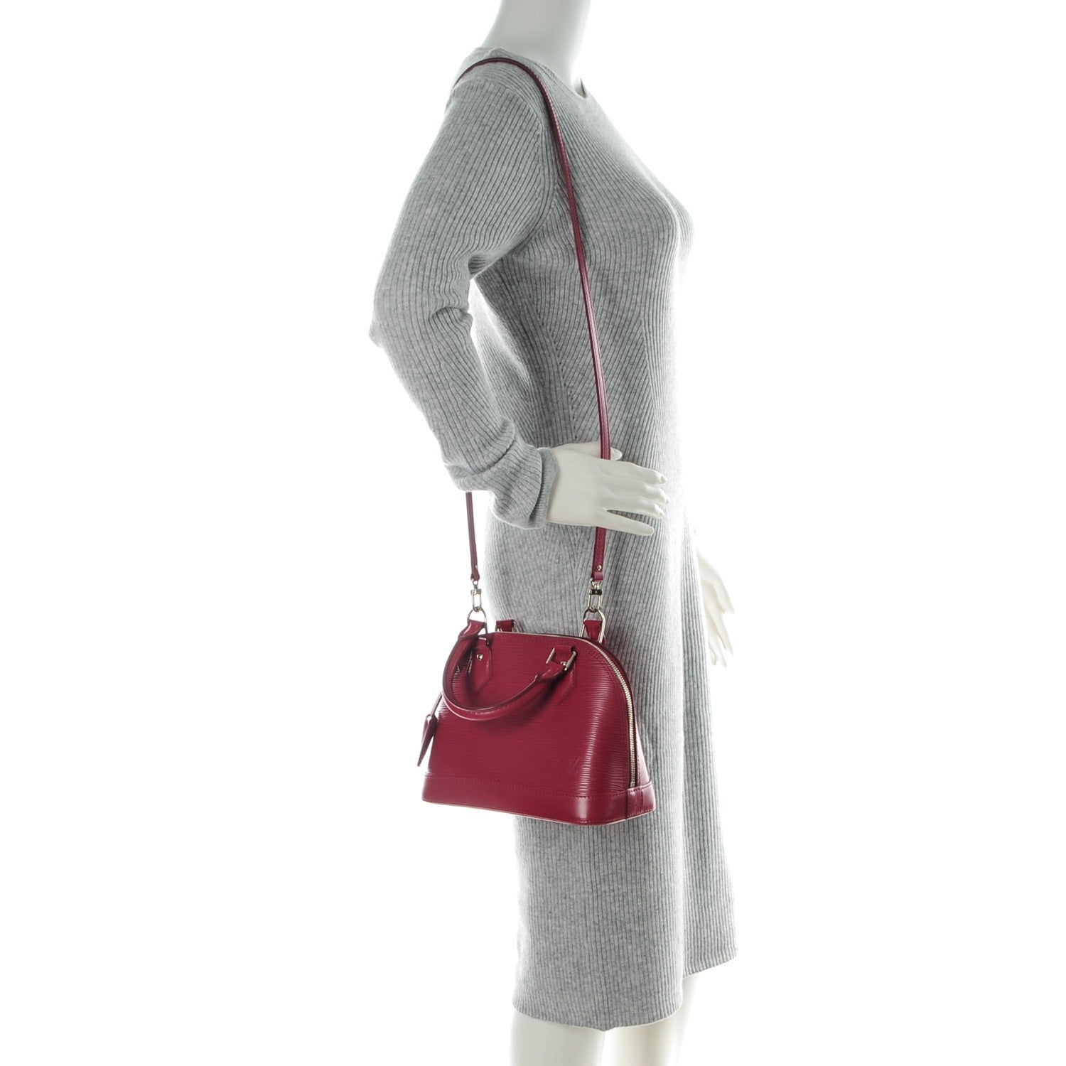 Louis Vuitton Epi Alma BB Fuchsia 2 of 8