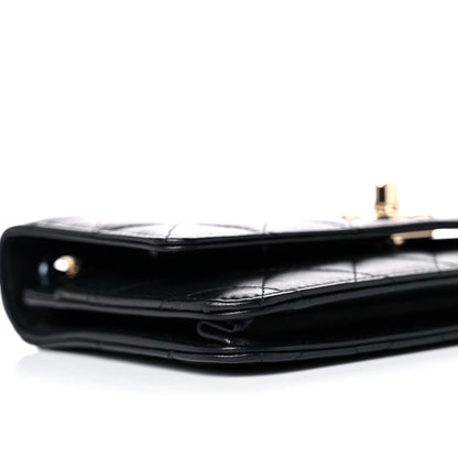 Chanel Lambskin Quilted Trendy CC Wallet On Chain WOC Black 9 of 13