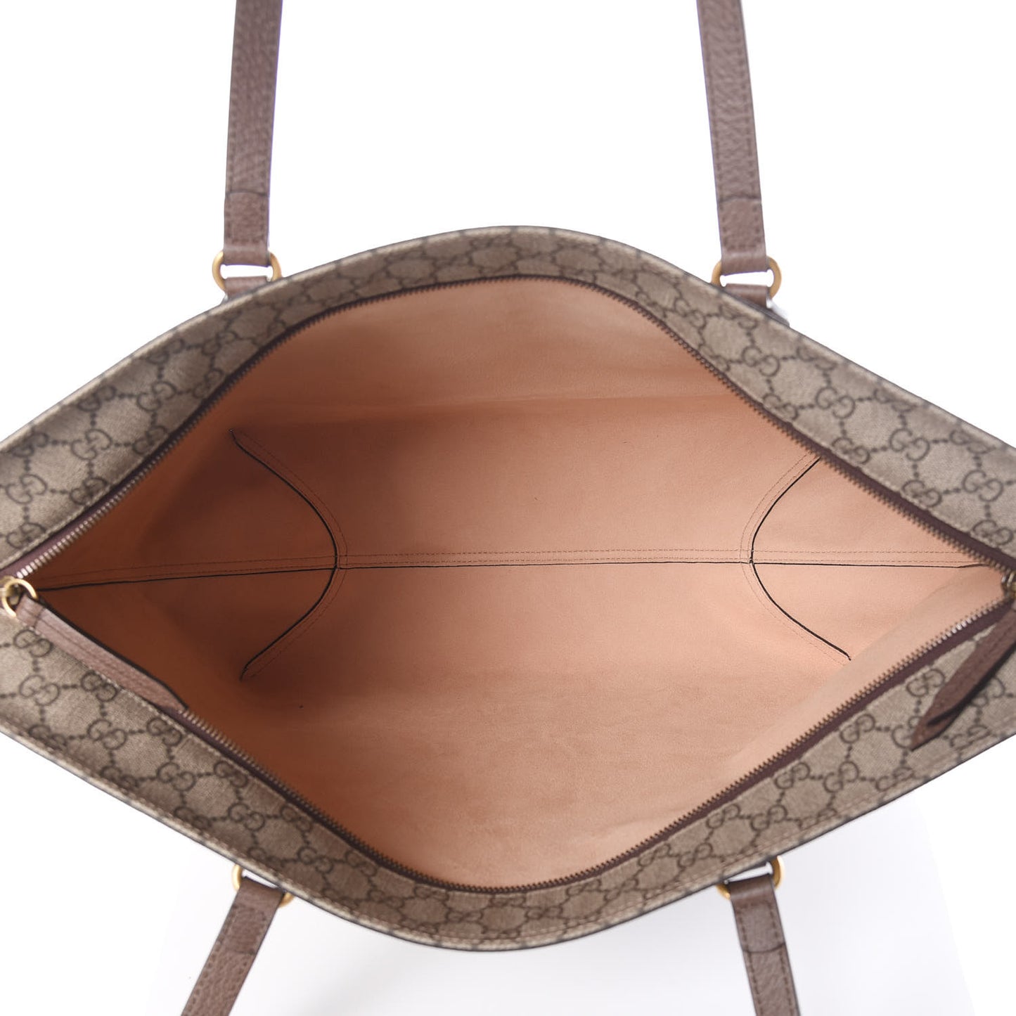 GG Supreme Monogram Medium Ophidia Shopping Tote Ebony
