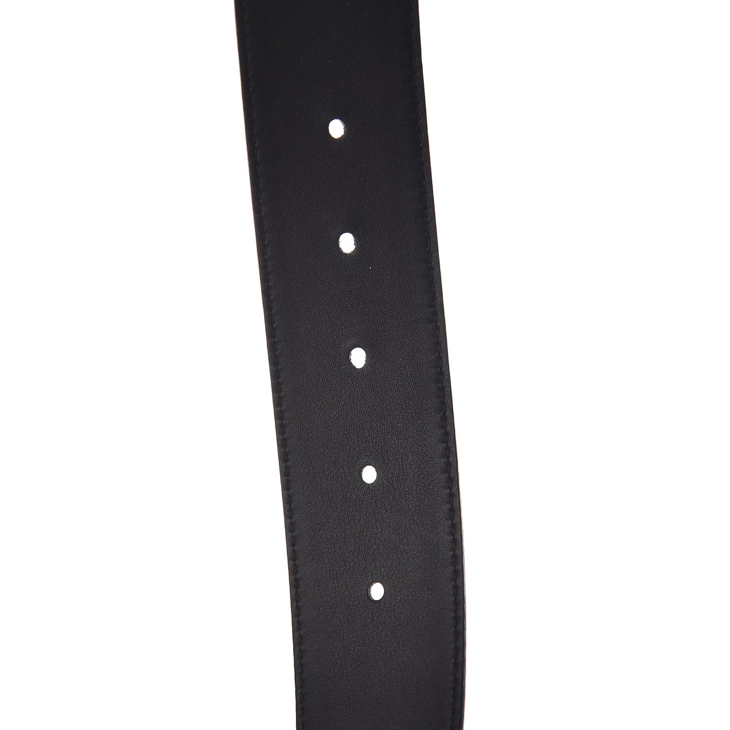 Moon Calfskin Double G 40mm Belt 115 46 Black