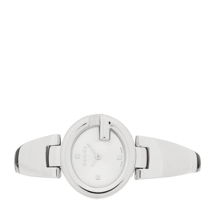 Gucci Stainless Steel 24mm Guccissima Quartz Watch Silver 2 of 4
