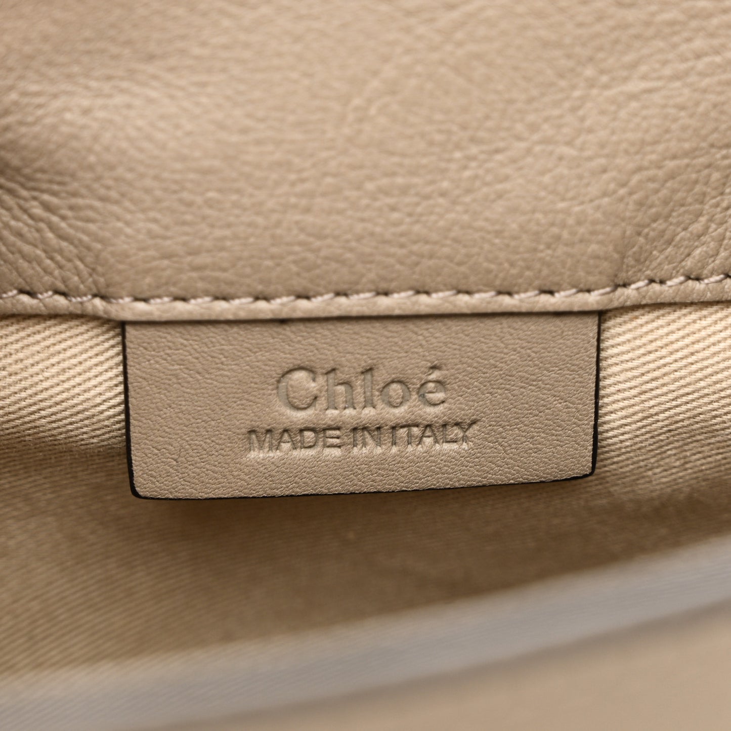 Suede Calfskin Mini Faye Backpack Motty Grey