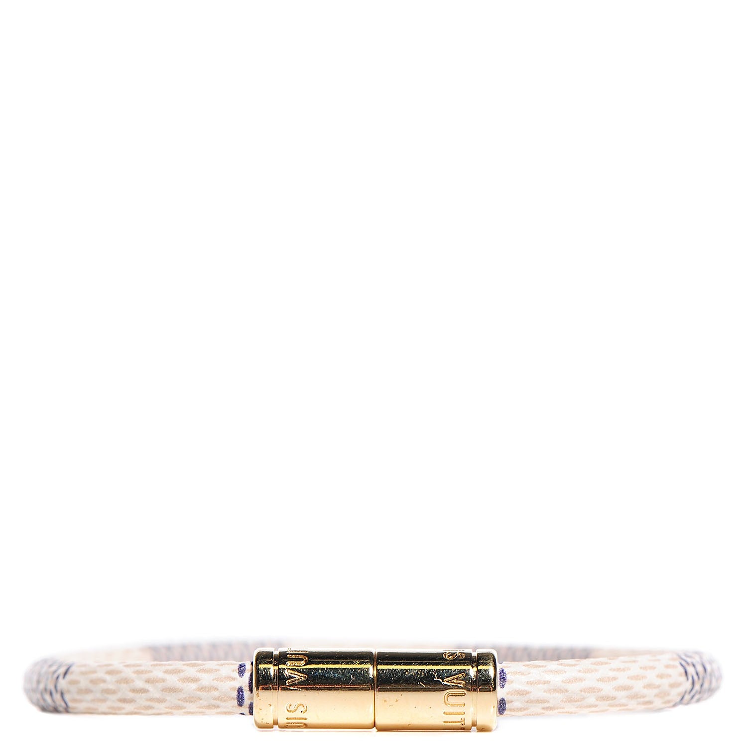 Louis Vuitton Damier Azur Keep It Bracelet 17 1 of 4