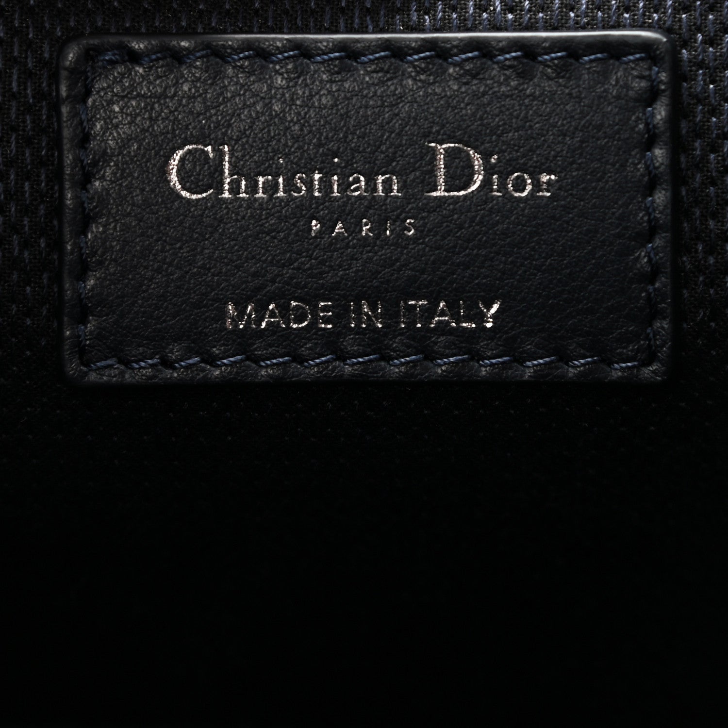 Christian Dior Velvet Cannage Diortravel Vanity Case Blue 5 of 7