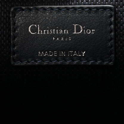 Christian Dior Velvet Cannage Diortravel Vanity Case Blue 5 of 7