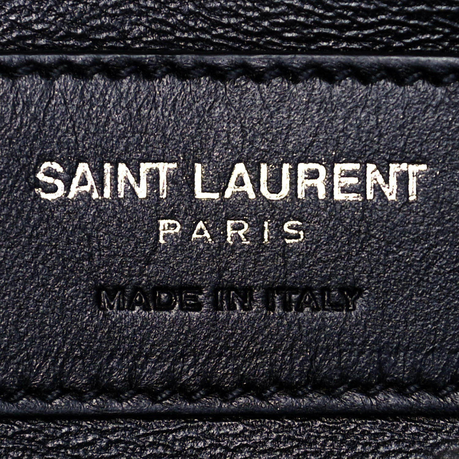 Saint Laurent Sheepskin Matelasse Chevron Monogram Large College Satchel Black 6 of 11