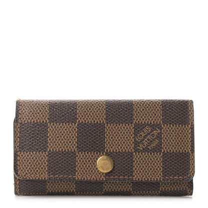 Louis Vuitton Damier Ebene Multicles 4 Key Holder 1 of 9