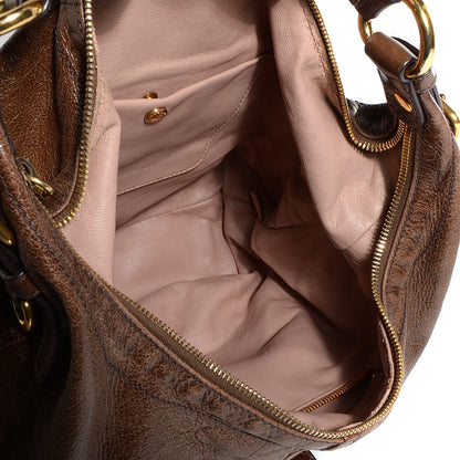 Prada Vitello Shine Hobo 5 of 10