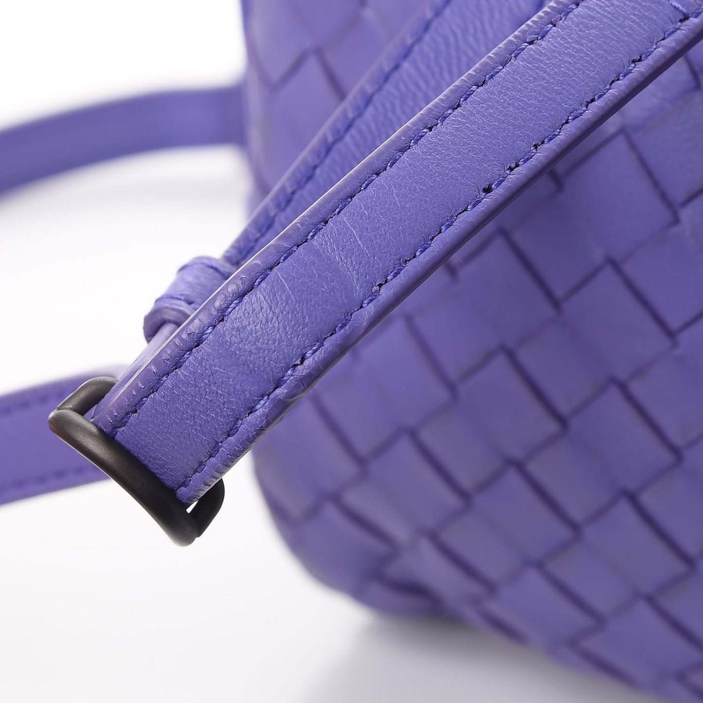 Nappa Intrecciato Mini Boston Lavender