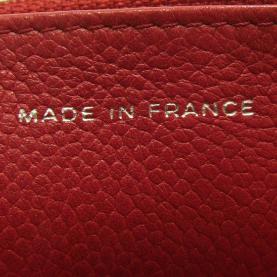 Chanel Caviar Wallet on Chain Fuchsia 8 of 10