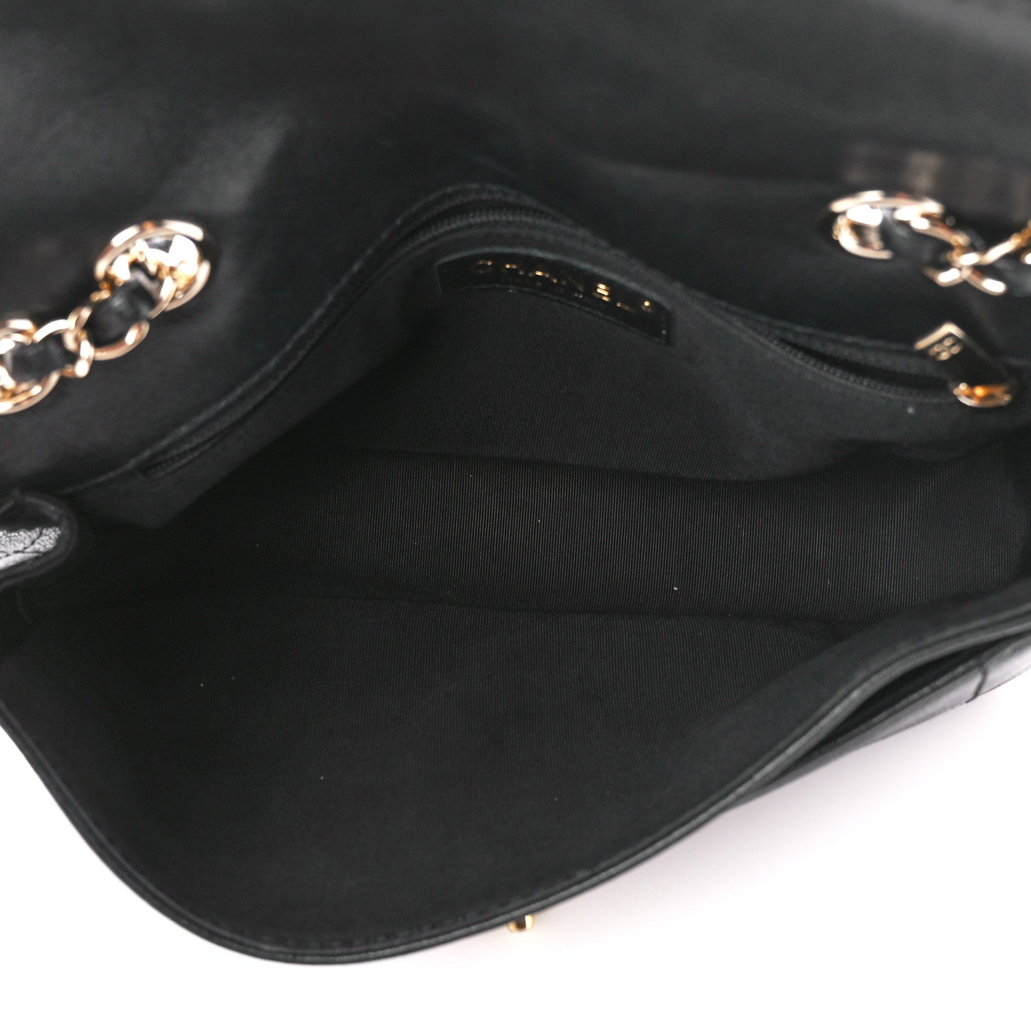 Chanel Goatskin Quilted Coco Curve Flap Messenger Flap Black 5 of 12