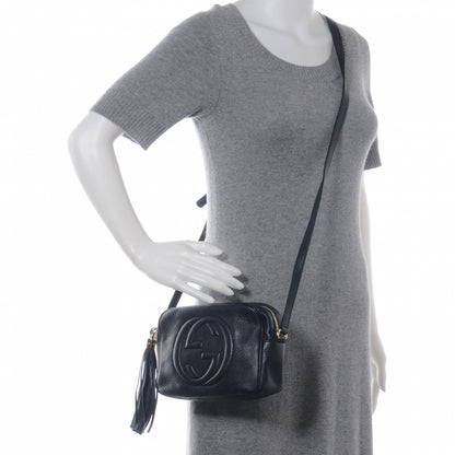 Gucci Pebbled Calfskin Small Soho Disco Bag Black 2 of 7