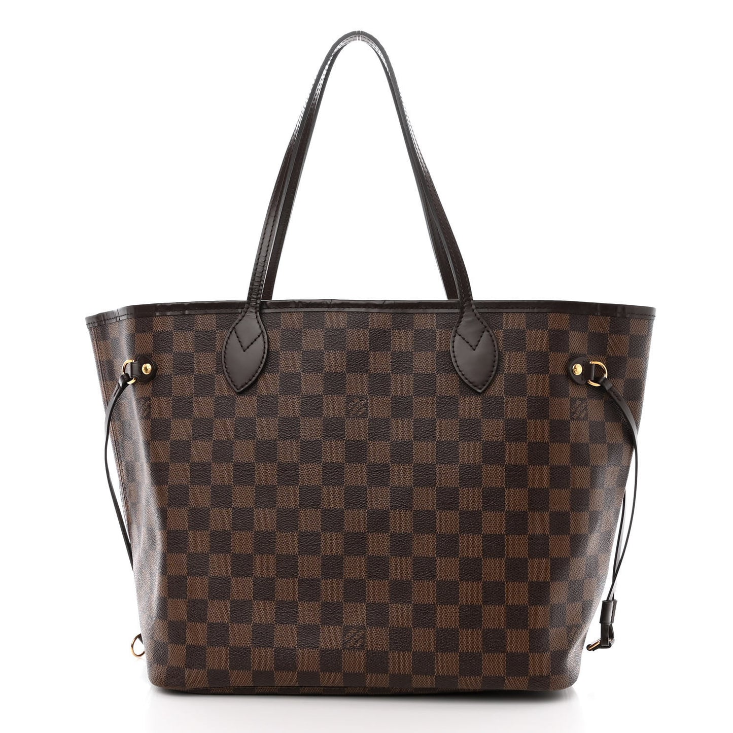 Damier Ebene Neo Neverfull MM Rose Ballerine