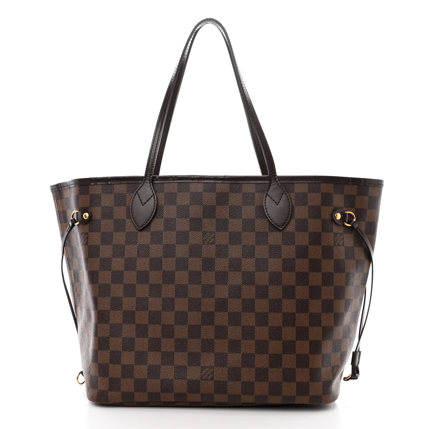 Louis Vuitton Damier Ebene Neo Neverfull MM Rose Ballerine 3 of 15