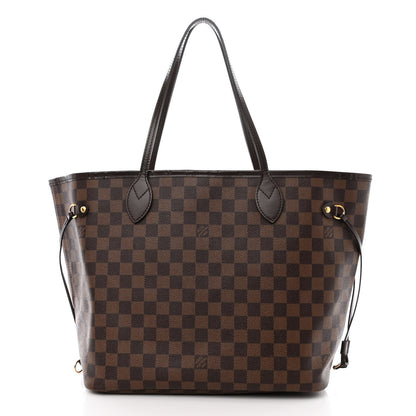 Louis Vuitton Damier Ebene Neo Neverfull MM Rose Ballerine 3 of 15
